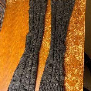 Grey Leg Warmers